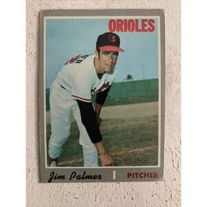 1970 Topps Set-Break #449 Jim Palmer VG